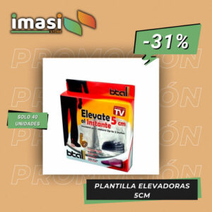 PLANTILLAS ELEVADORAS 5CM