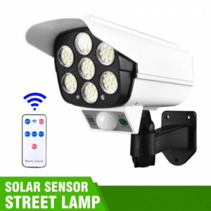 LAMPARA LUZ SOLAR CON SENSOR (50 UND X CAJA)