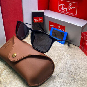 Gafas réplica tipo RAYBAN CHRIS NEGRO con estuche