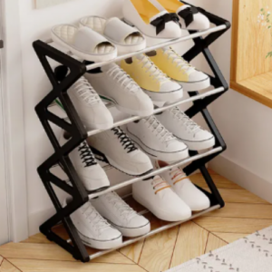 ZAPATERA DE 4 NIVELES EN X (40 UND X CAJA)