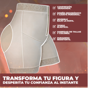 FAJA SHORT BEIGE TALLA 4XL