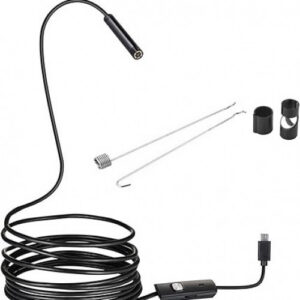 ENDOSCOPIO ANDROID 3 EN 1 PARA TELÉFONO INTELIGENTE, CÁMARA DE INSPECCIÓN DE BOROSCOPIO CON USB, MICRO USB, TIPO C, IMPE