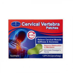 Parches para confort cervical, 12 piezas