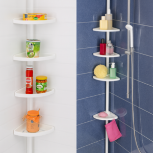 Esquinero ajustable de baño