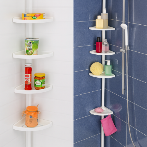 Esquinero ajustable de baño