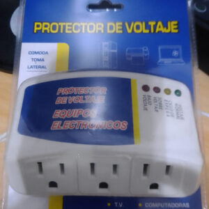 PROTECTOR DE VOLTAJE 3 CONECTORES L009