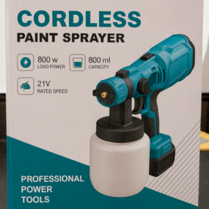Pistola de pintura inalámbrica AM-411 con 2 baterías