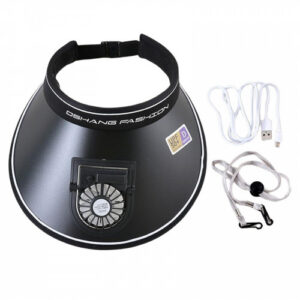SOMBRERO GORRA VISERA CON VENTILADOR IDEAL PARA MATAR EL CALORAZO