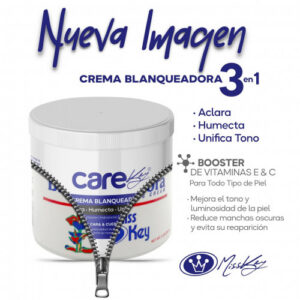 Crema aclaradora 3 en 1 Miss Key