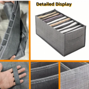 ORGANIZADOR DE PANTALONES 12 DIVISIONES (50 UND X CAJA) MAYA-034