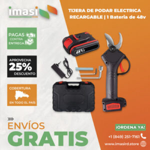 TIJERA DE PODAR A BATERÍA