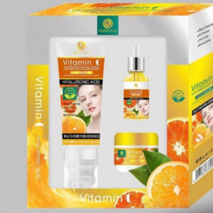 Kit facial vitamina C y ácido hialurónico