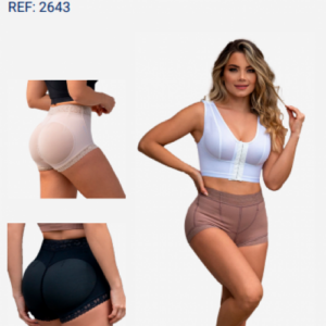 PANTIE CON VARILLA/NEGRO/L